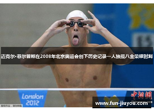 迈克尔·菲尔普斯在2008年北京奥运会创下历史记录一人独揽八金荣耀时刻