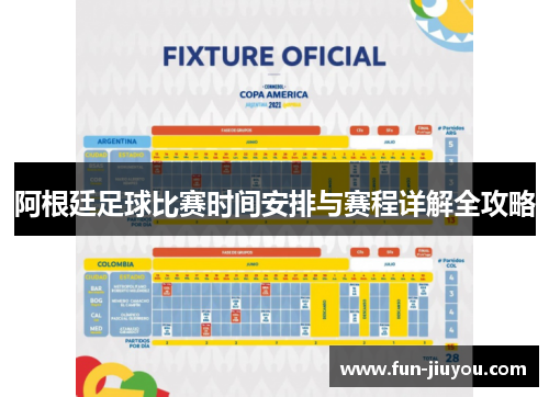 阿根廷足球比赛时间安排与赛程详解全攻略